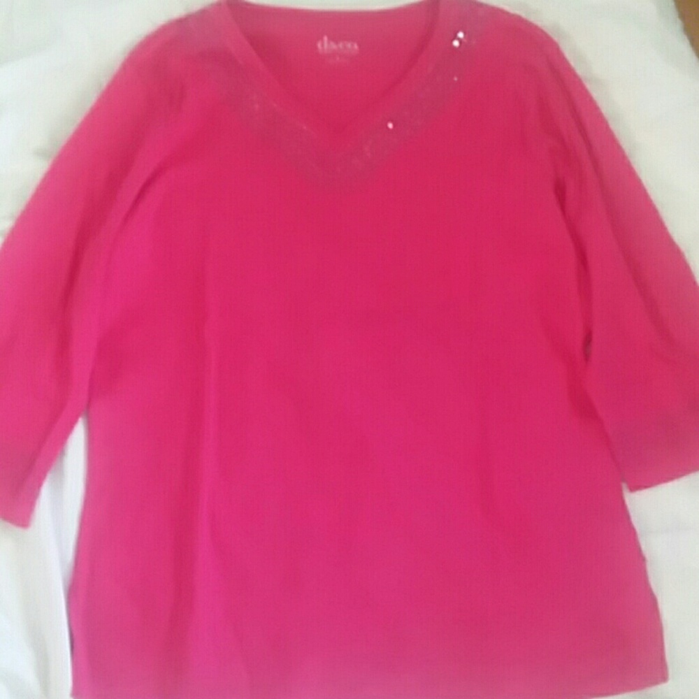 Pink d&co. Size L long sleeve
